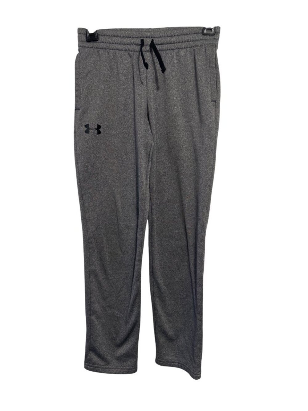 Under Armour ColdGear Youth Medium Loose Fit Gray Joggers With Drawstring